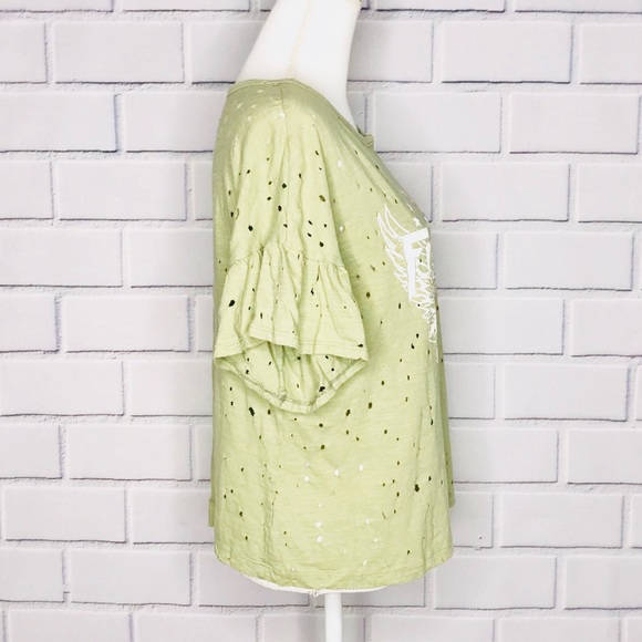 Nordstrom’s H.I.P short sleeved tee Distressed 1X - Picture 3 of 7